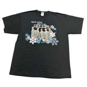 2009 NKOTB New Kids On The Block Boston MA Toys For Tots T Shirt Mens XL Unisex